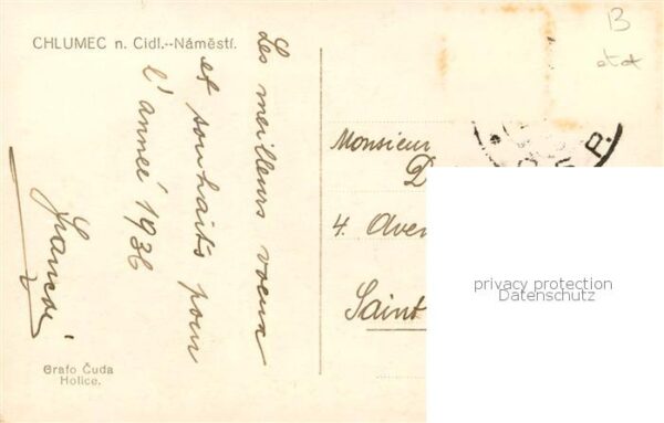 Chlumec Cidlinou Chlumetz Zidlina CZ Namesti – Bild 2