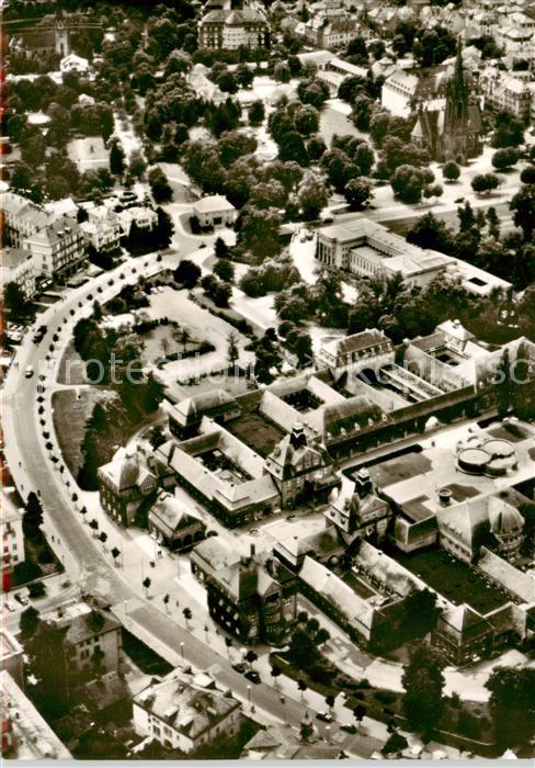Bad Nauheim Hilberts Parkhotel Fliegeraufnahme