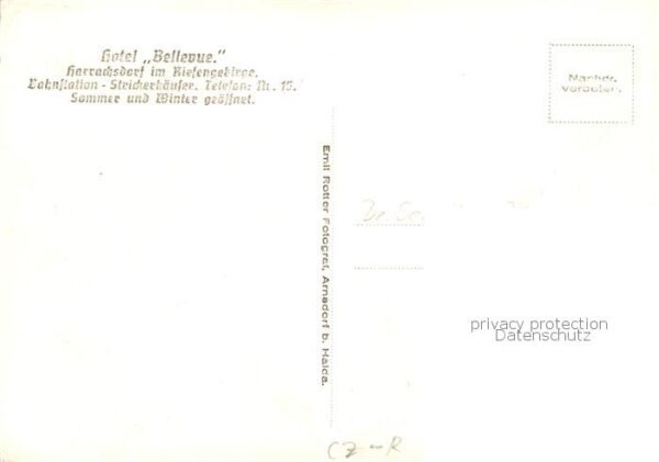 Harrachsdorf Harrachov CZ Hotel Bellevue – Bild 2