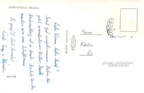 Moscenicka Draga Croatia Teilansicht – Bild 2