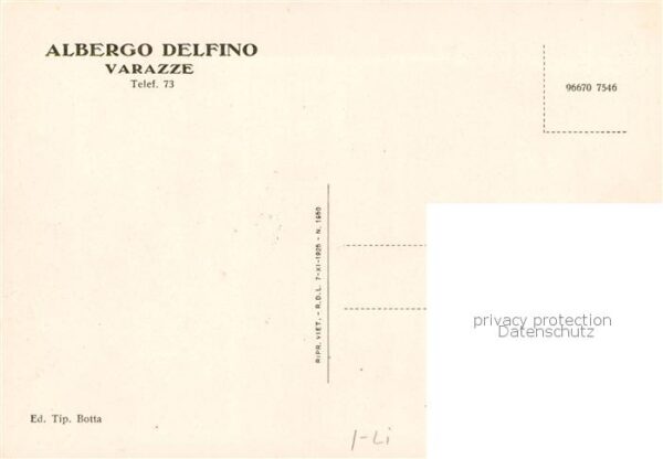 Varazze Liguria IT Albergo Delfino – Bild 2