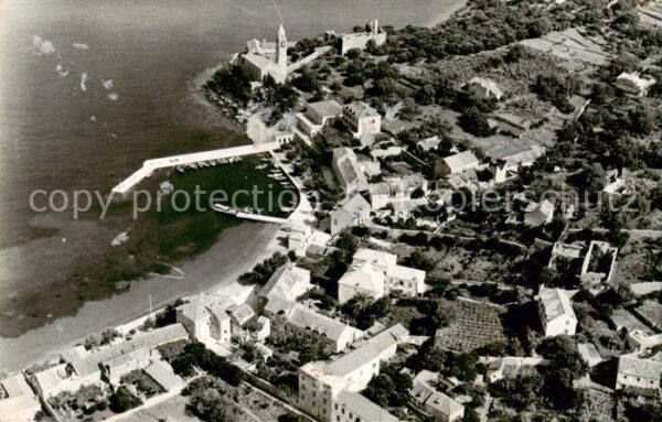 Lopud Dubrovnik Croatia Fliegeraufnahme