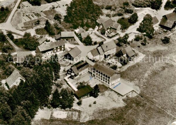 Marienberghausen Freizeitheim Haus Wiesengrund ueberdorf Fliegeraufnahme