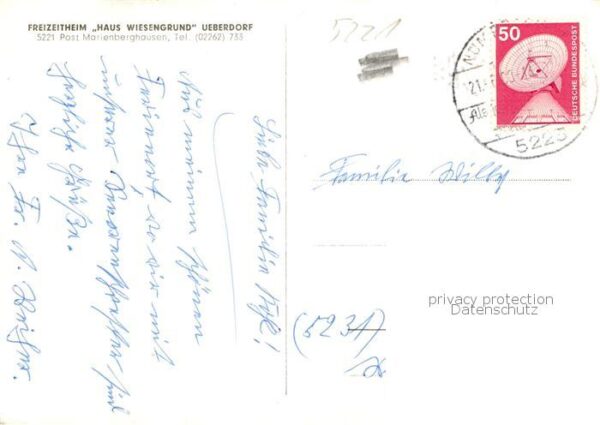 Marienberghausen Freizeitheim Haus Wiesengrund ueberdorf Fliegeraufnahme – Bild 2