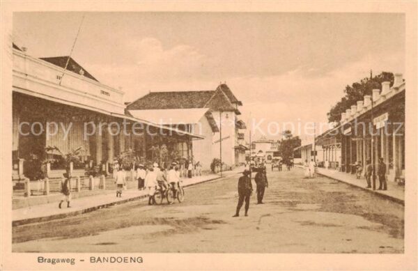 Bandoeng Indonesia Bragaweg