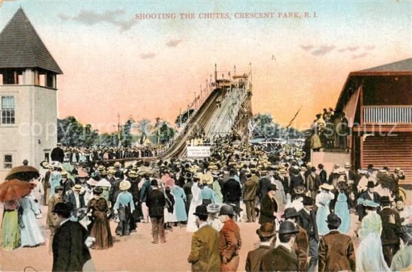 Riverside Rhode Island USA Shooting the Chutes Cresent Park