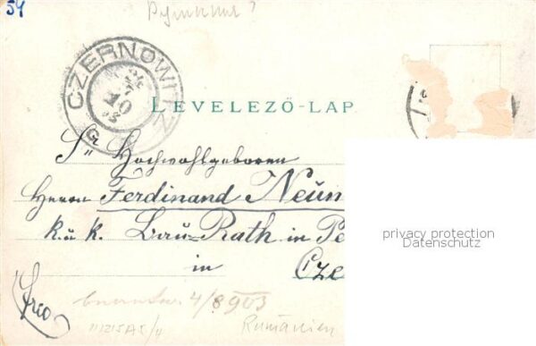 Broos Orastie Szaszvaros Romania Marktgasse – Bild 2