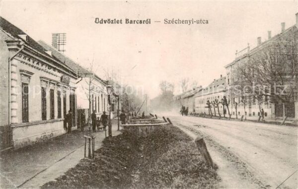 Barcs Bartsch Draustadt HU Szechenyi utca
