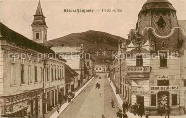Satoraljaujhely HU Petoefi utca