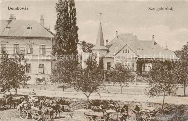 Dombovar Dombowa HU Szolgabirosag