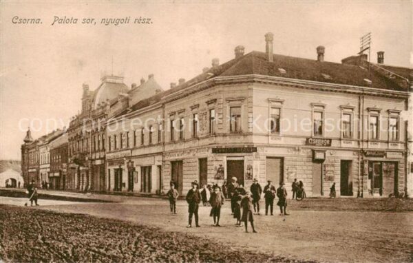 Csorna Gyoer HU Palota sor nyugoti resz