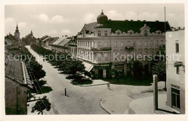 Hodonin Goeding CZ Strassenpartie Feldpost