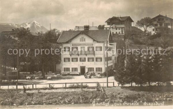 Siegsdorf  Oberbayern Gasthaus zur Forelle