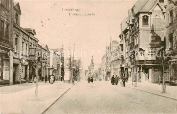 Insterburg Tschernjachowsk RU Hindenburgstrasse