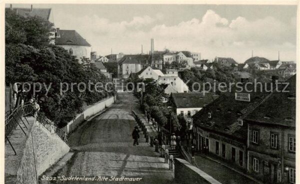 Saaz Zatec CZ Alte Stadtmauer