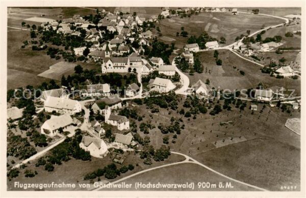 Goeschweiler Loeffingen Fliegeraufnahme
