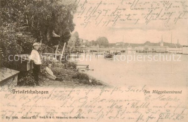 Friedrichshagen  Mueggelsee Berlin Am Mueggelseestrand
