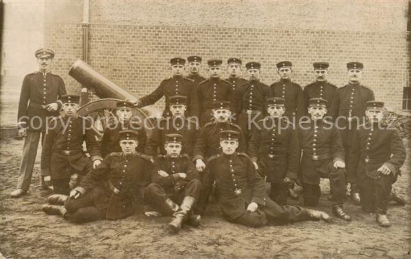 Posen Poznan Soldaten Gruppenbild