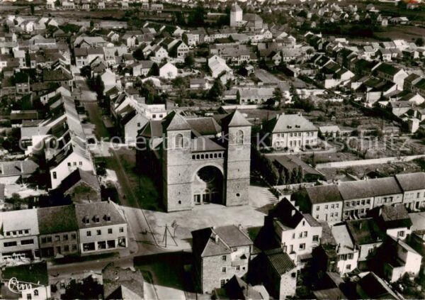 Roden Saar Fliegeraufnahme mit Kirche