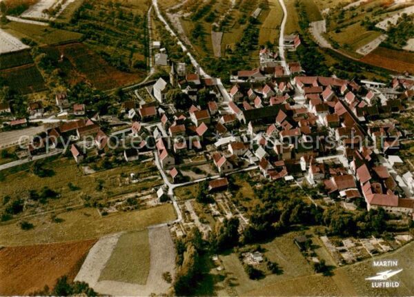 Halsheim Unterfranken Fliegeraufnahme