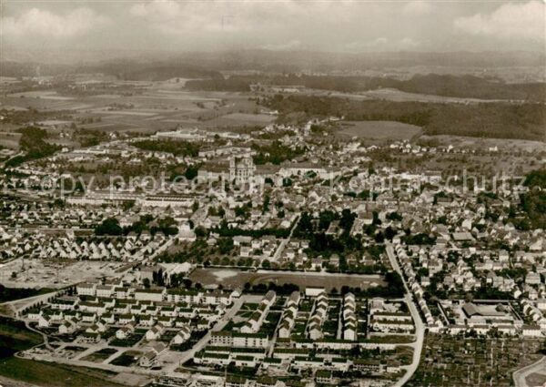 Weingarten Wuerttemberg Fliegeraufnahme