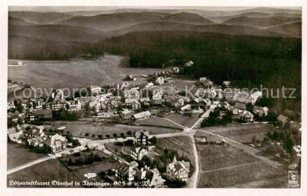 Oberhof  Thueringen Hoehenluftkurort Bahnpost