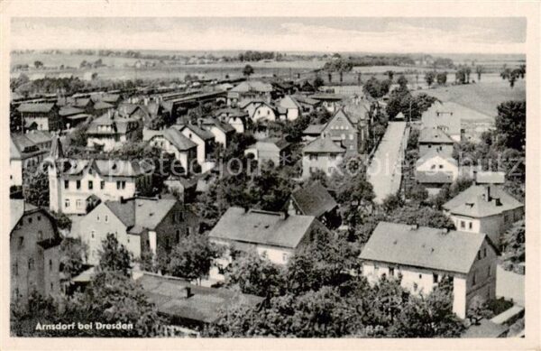 Arnsdorf  Dresden Ortspanorama