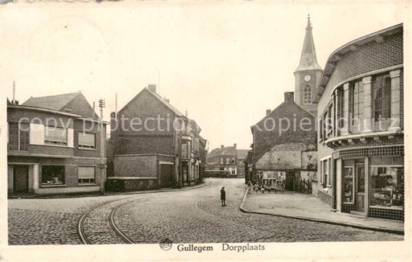 Gullegem West-Vlaanderen Belgie Dorpplaats