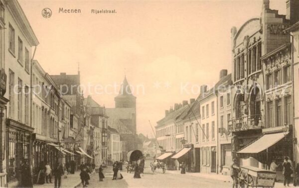 Meenen Menin West-Vlaanderen Belgie Rijselstraat