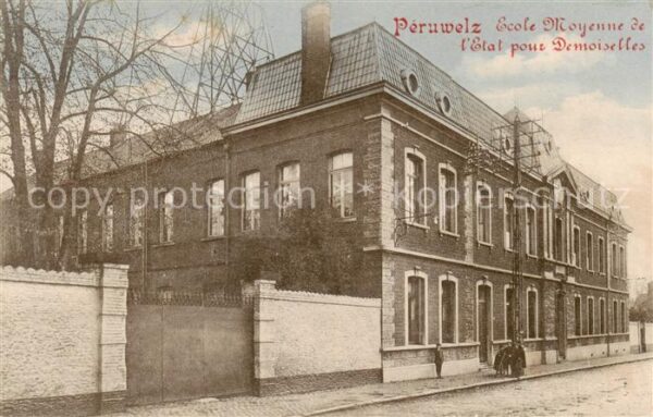 Peruwelz Hainaut Belgie Ecole Moyenne de l Etat pour Demoiselles