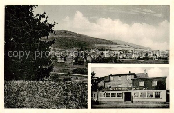 Hesselbach Laasphe Cafe Restaurant Marburger Panorama