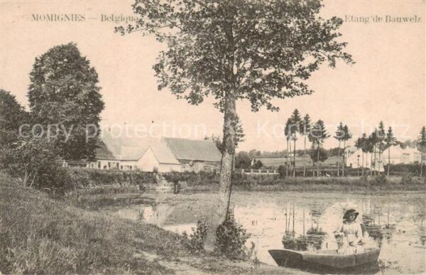Momignies Hainaut Belgie Etang de Bauwelz