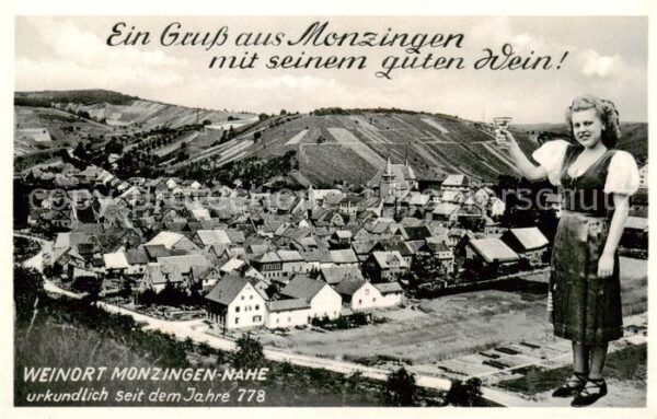 Monzingen Panorama Weinort Trachten Weinkoenigin