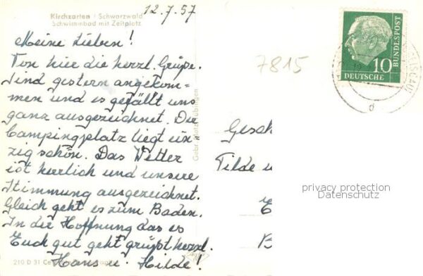 Kirchzarten Schwimmbad mit Zeltplatz – Bild 2