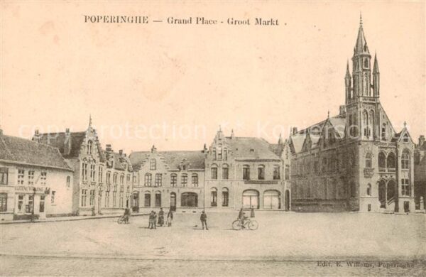 Poperinghe Poperinge Belgie Grande PLace Groot Markt