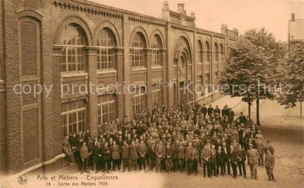 Erquelinnes Belgie Sortie des Ateliers