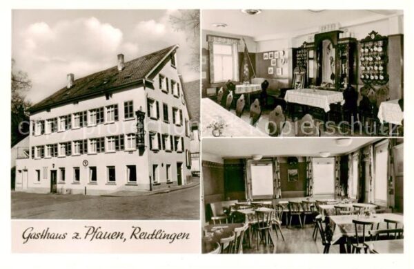 Reutlingen BW Gasthaus zum Pfauen Restaurant