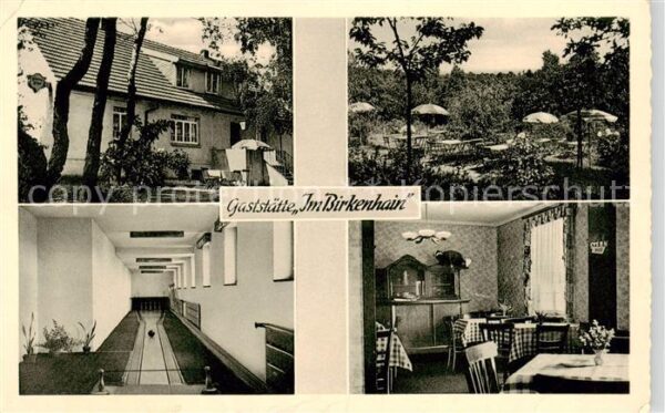 Gross-Reken Gaststaette Im Birkenhain Kegelbahn