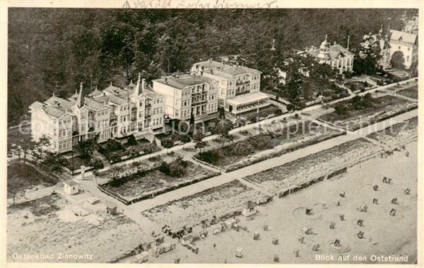Zinnowitz Ostseebad Blick auf den Oststrand