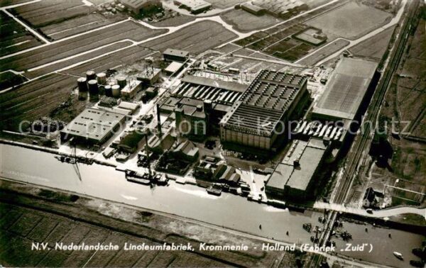 Krommenie NL Nederlandsche Linoleumfabriek Fabriek Zued