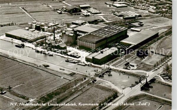 Krommenie NL Nederlandsche Linoleumfabriek Fabriek Zued