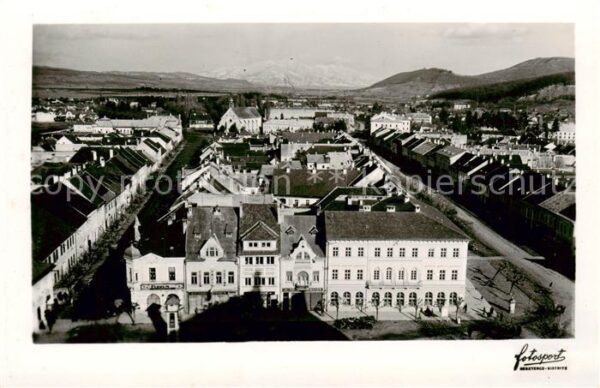 Bistritz am Hostein Bystrice pod Hostynem CZ Panorama