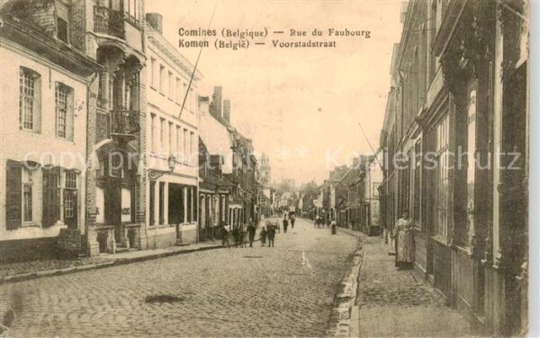 Comines-Warneton Belgie Rue du Faubourg