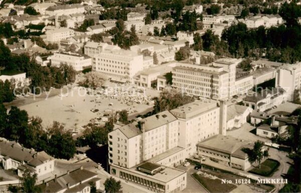 Mikkeli Suomi Fliegeraufnahme