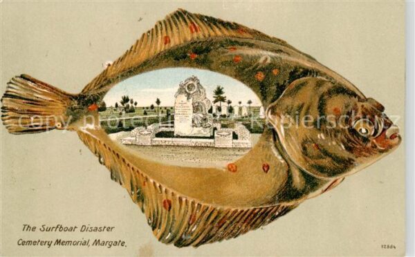 Margate  Kent UK The Surfboat Disaster Cemetery Memorial