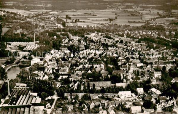 Warendorf Fliegeraufnahme