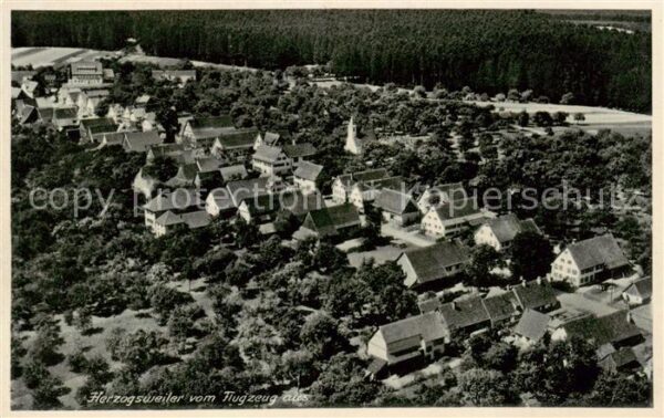 Herzogsweiler Pfalzgrafenweiler Fliegeraufnahme