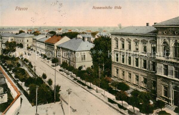 Prerov Prerau CZ Komenskeho trida