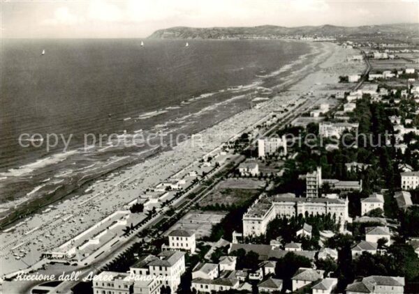 Riccione Rimini IT Fliegeraufnahme