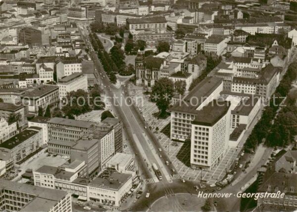 Hannover Georgstrasse Fliegeraufnahme
